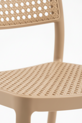 Cadeira Rattan Bege